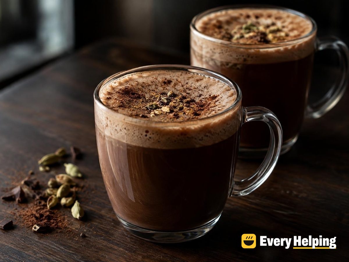 Espresso Cardamom Mocha Hot Cocoa