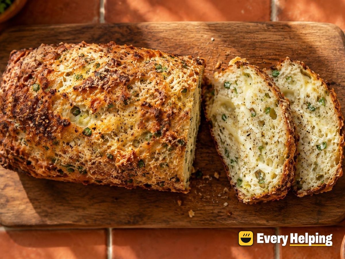 Parmesan Black Pepper Chive Loaf