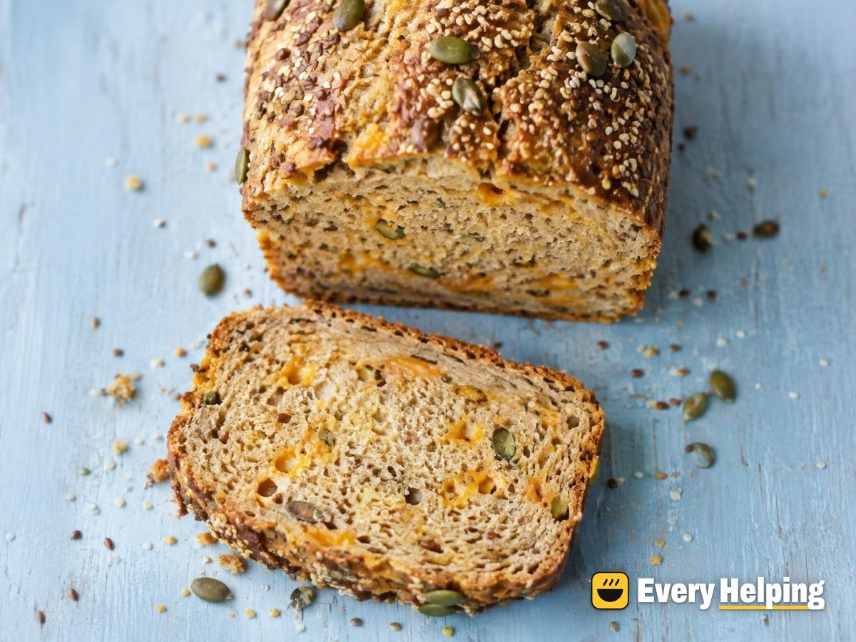 Seeded Whole Wheat Cheddar Sandwich Loaf