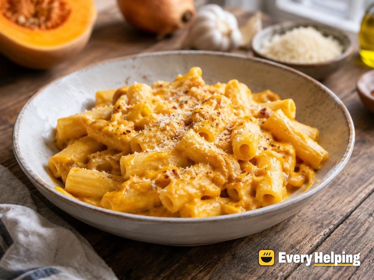 Butternut Parmesan Milk Sauce with Nutmeg