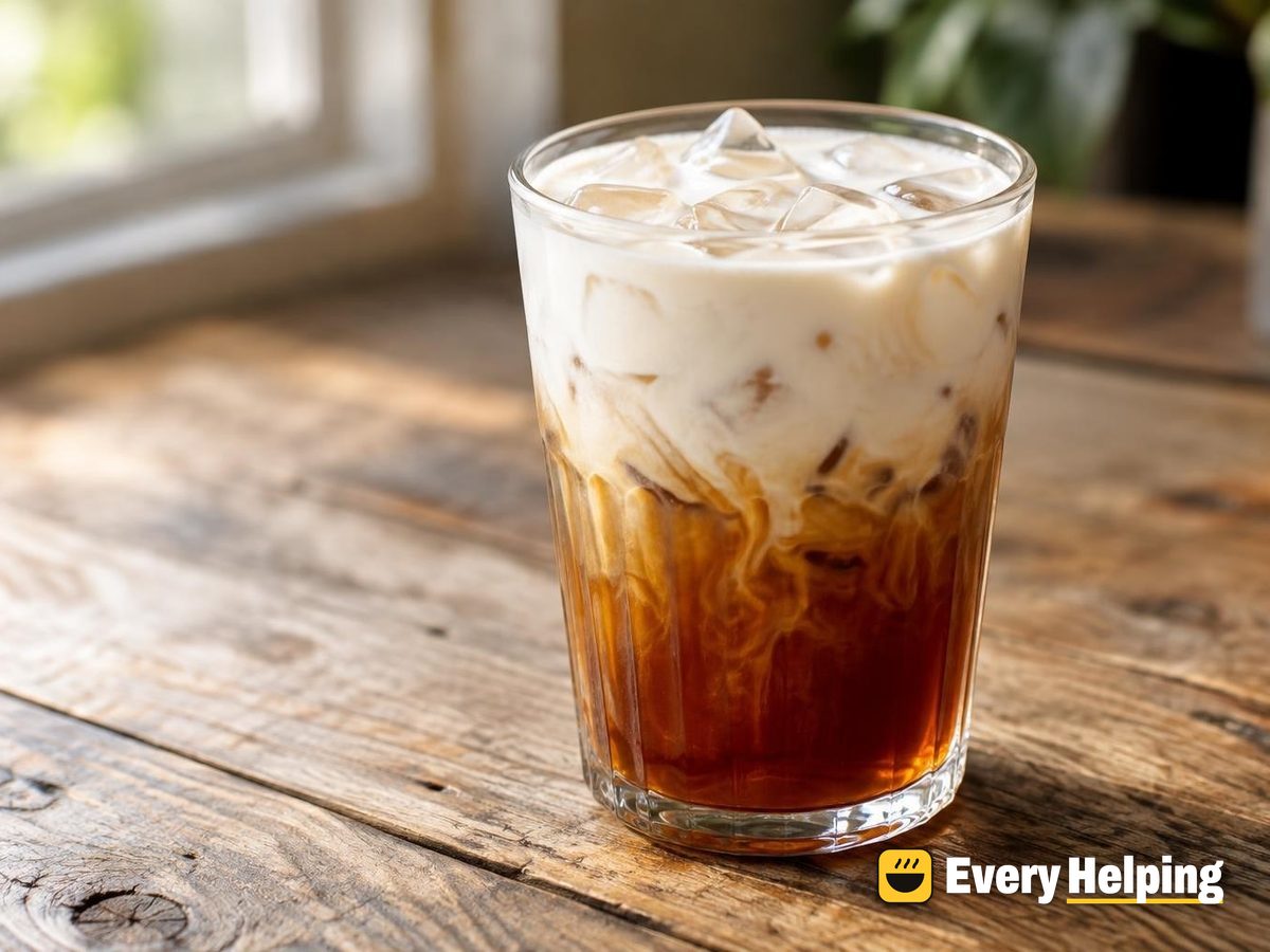 Iced Vanilla Brown Sugar Black Tea Latte