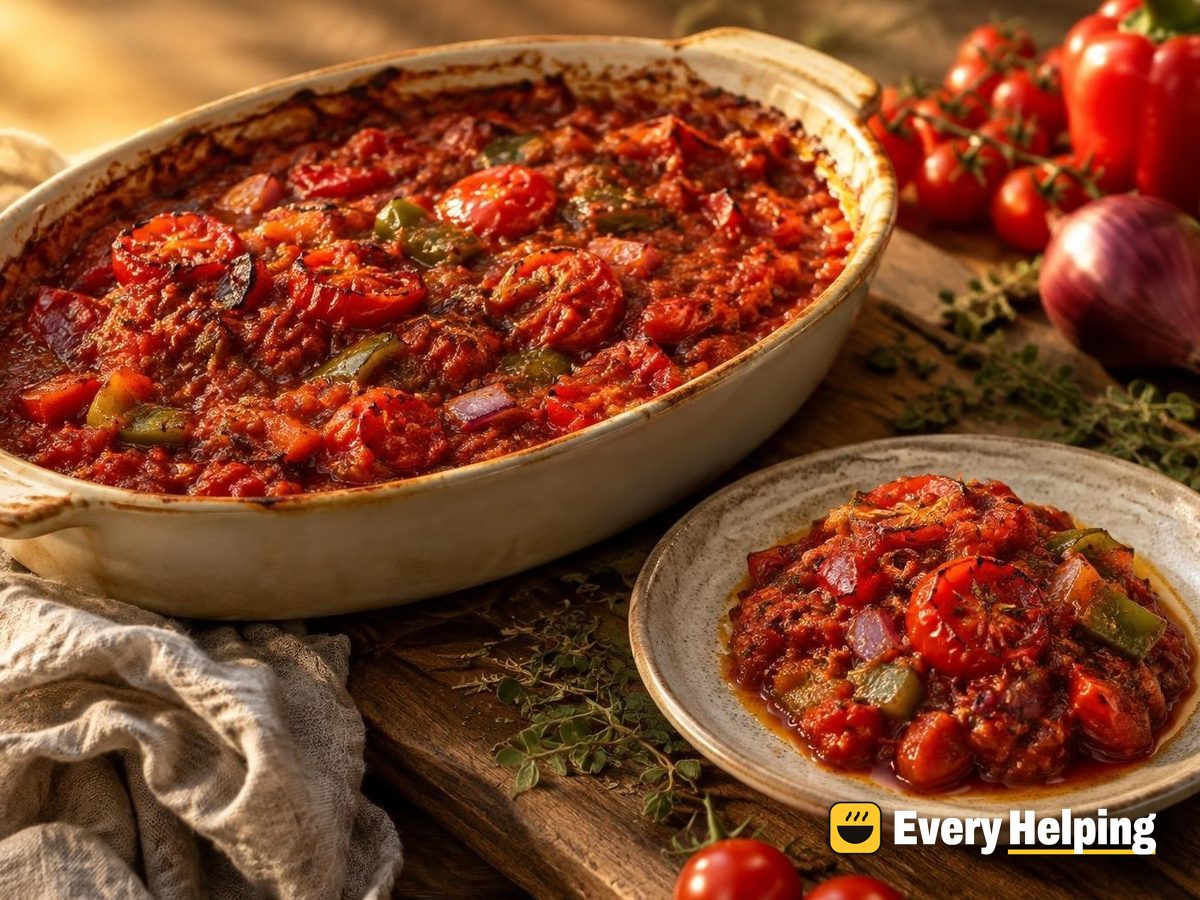 Roasted Pepper and Cherry Tomato Pizza Sauce