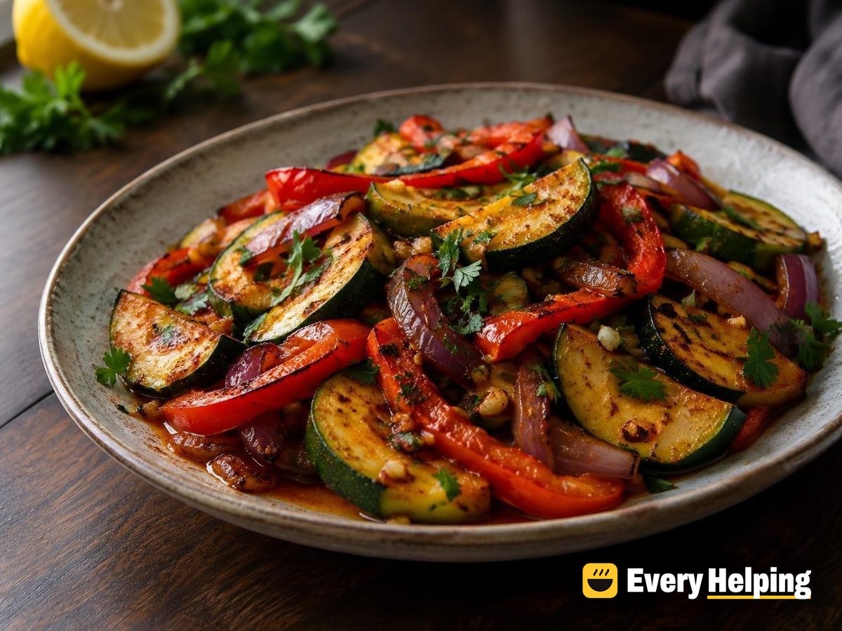 Smoky Paprika Sautéed Zucchini and Peppers