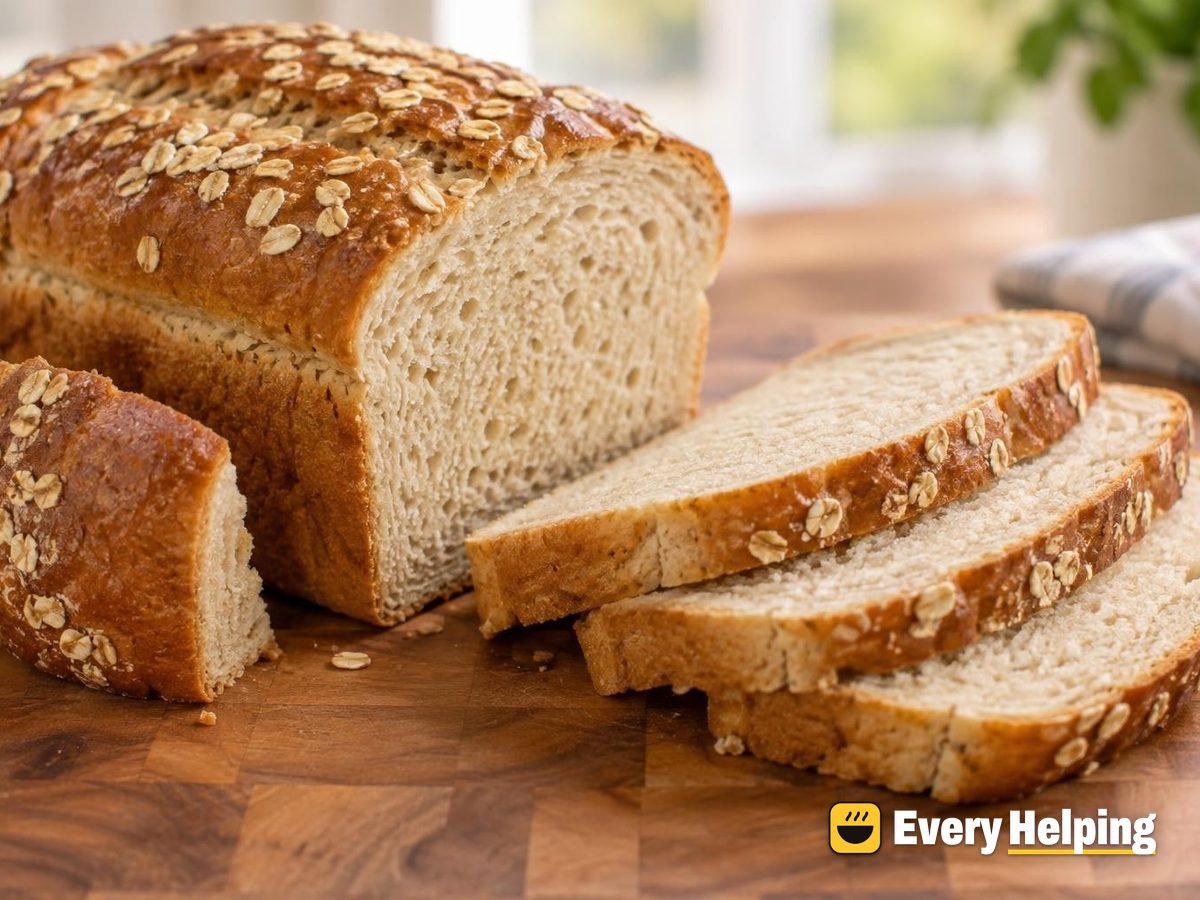 Soft Honey Oat Sandwich Loaf