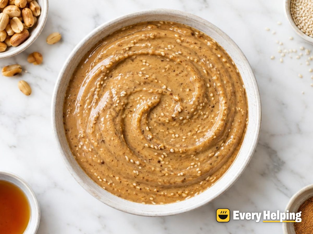 Toasted Sesame Maple Peanut Butter