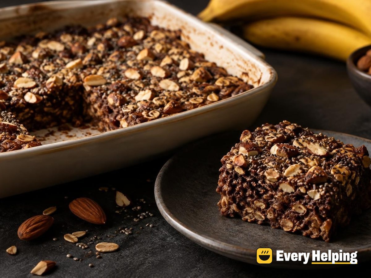 Cocoa Banana Almond Butter Oat Bars
