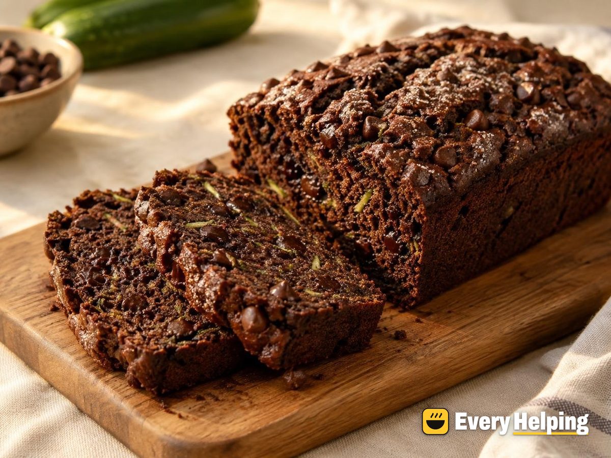 Double Chocolate Zucchini Bread