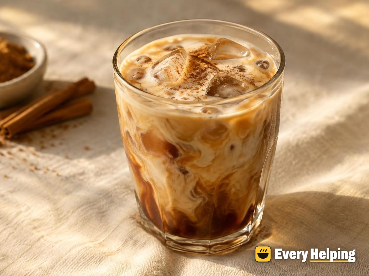 Cinnamon Brown Sugar Cold Brew with Almond Milk
