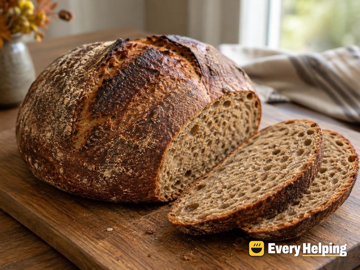 Maple Rye Sourdough Boule