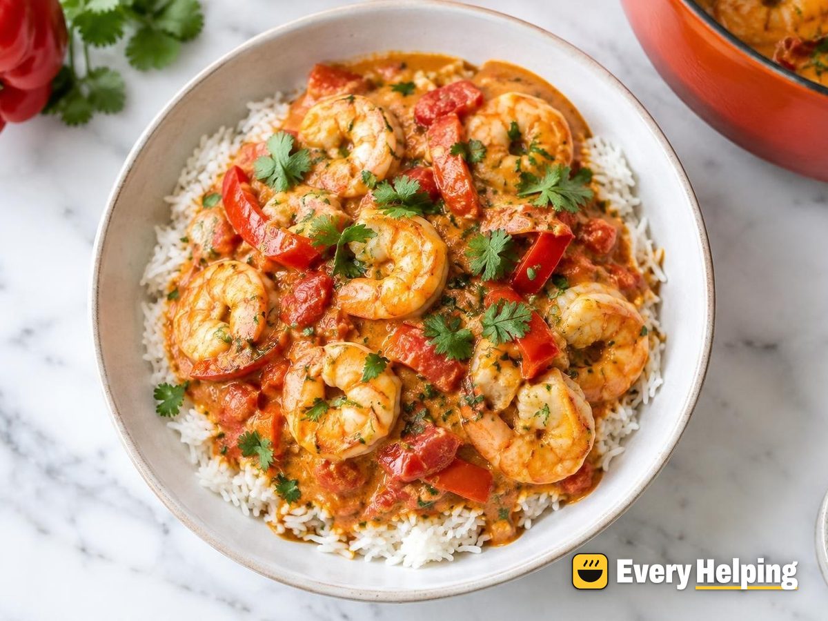 Brazilian-Style Roasted Pepper Shrimp Moqueca