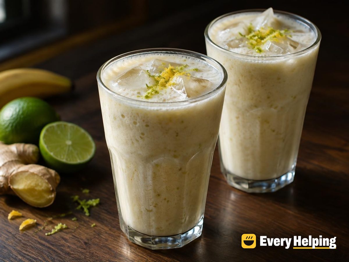 Creamy Ginger Lime Kefir Shake