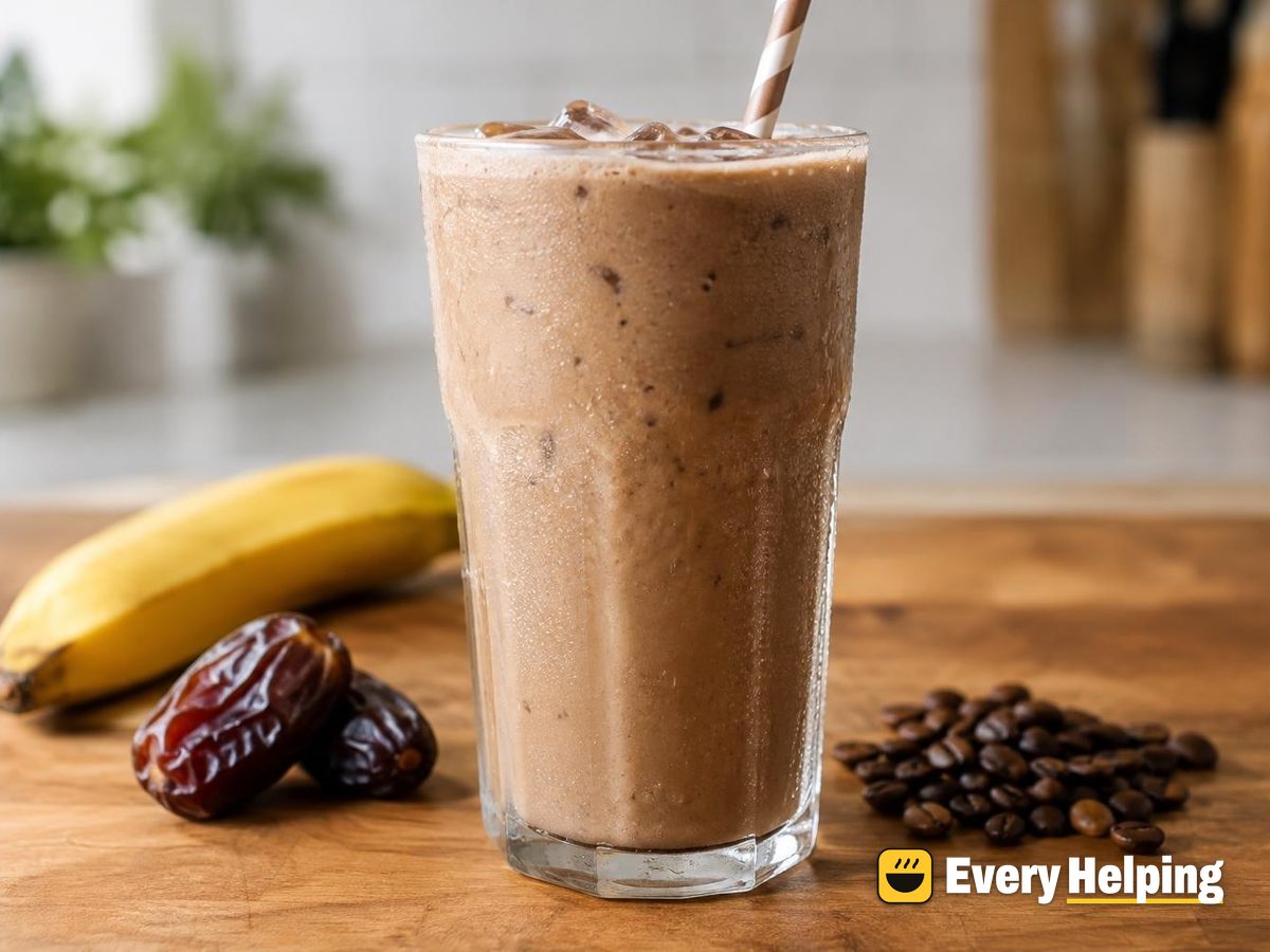 Iced Mocha Coconut Protein Shake