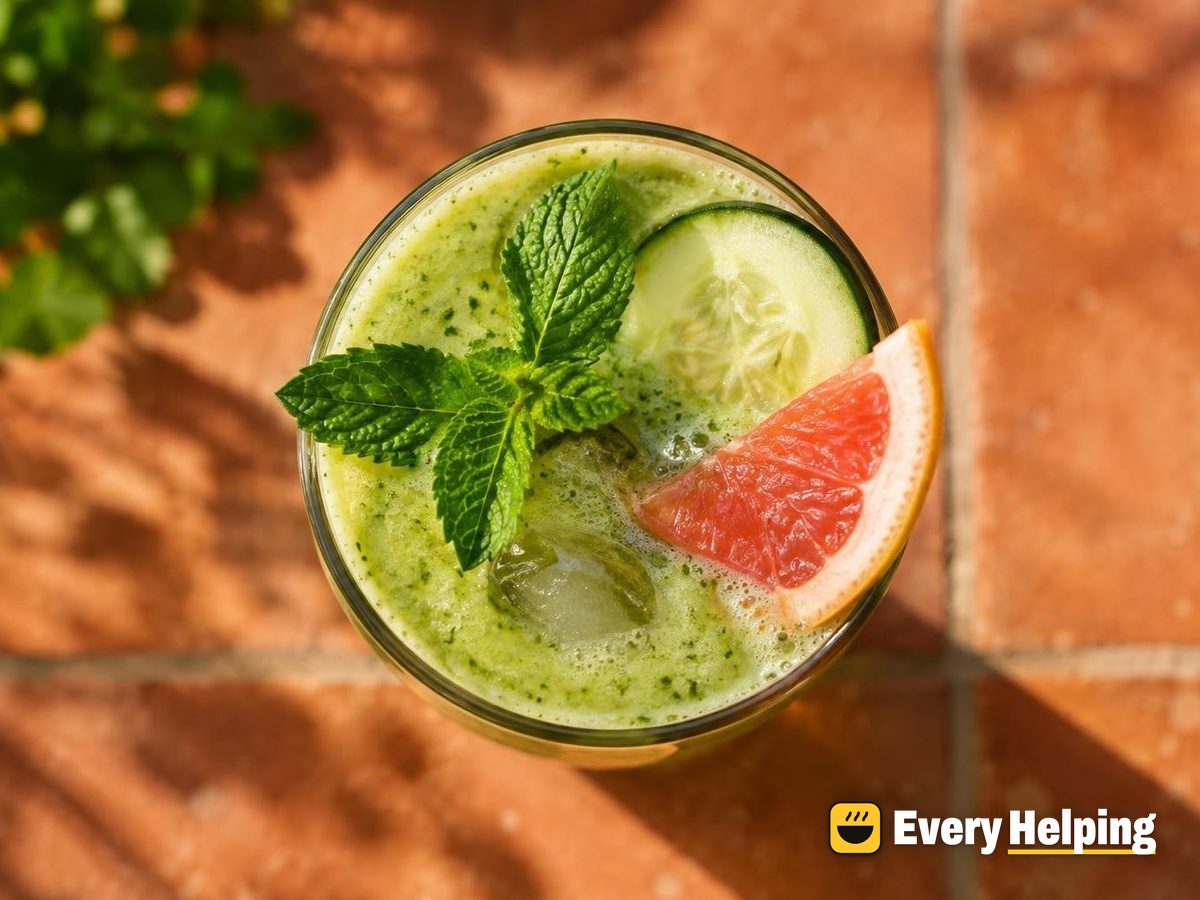Cucumber Mint Grapefruit Tea Tonic