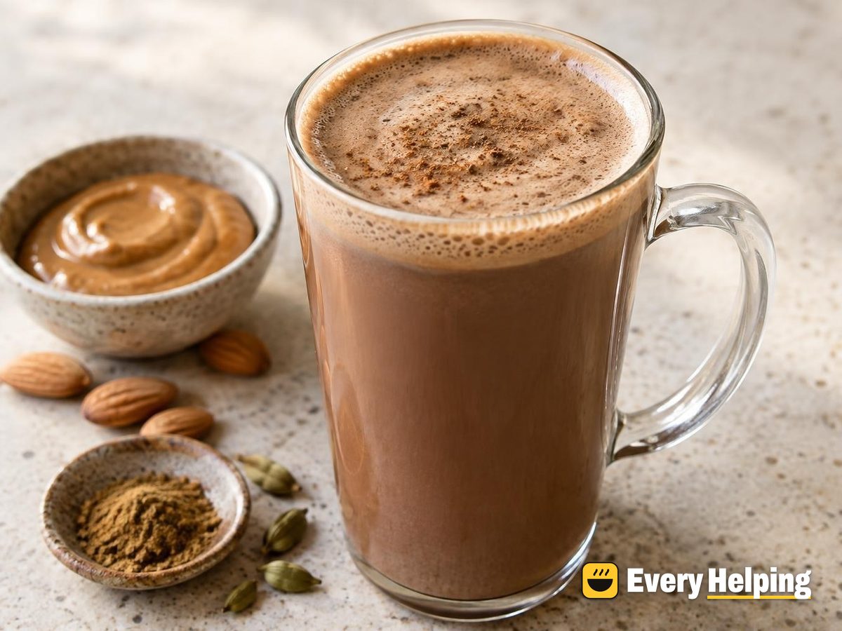 Spiced Maple Mocha with Almond Butter