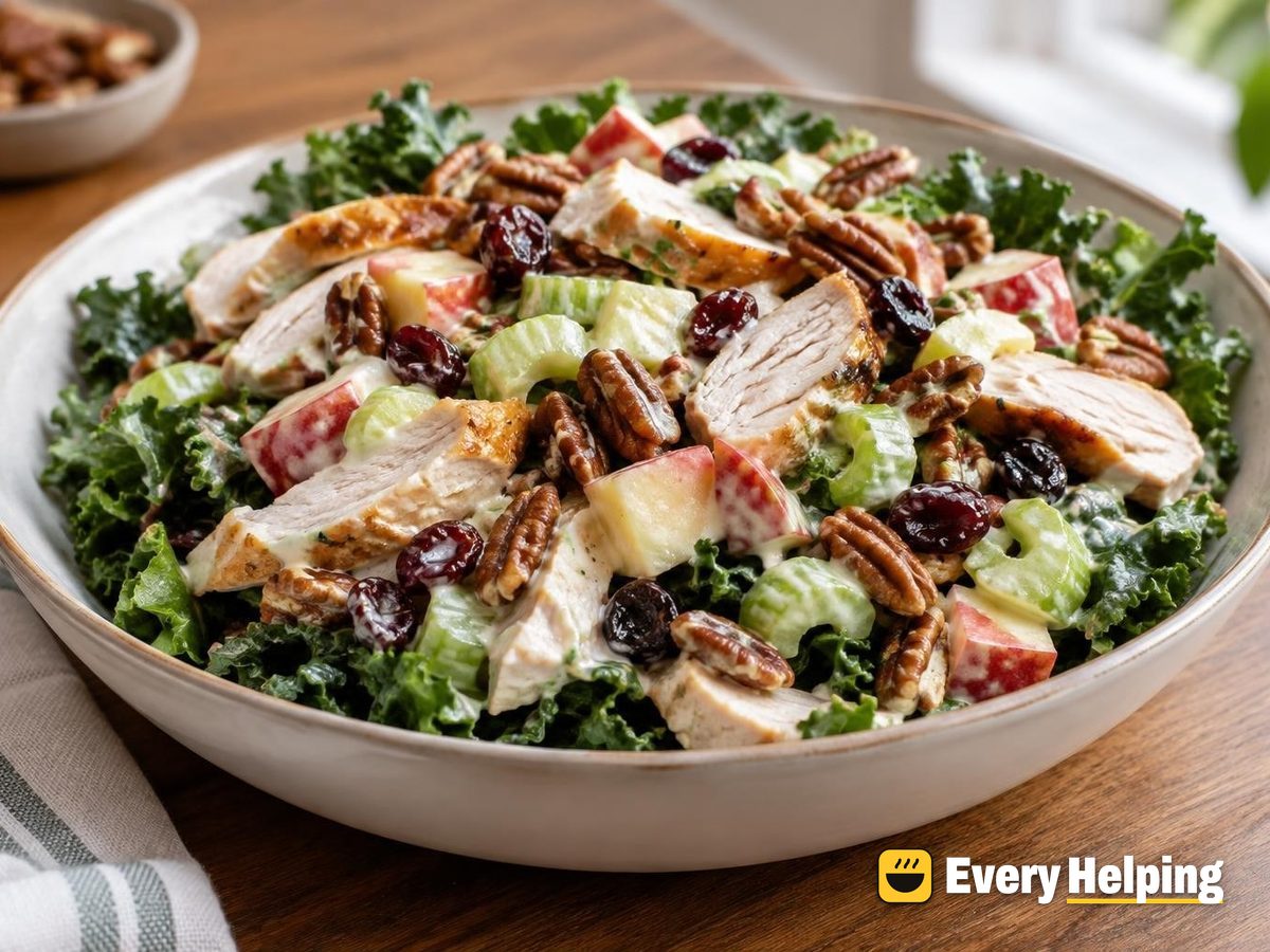 Roasted Chicken Cranberry Pecan Salad