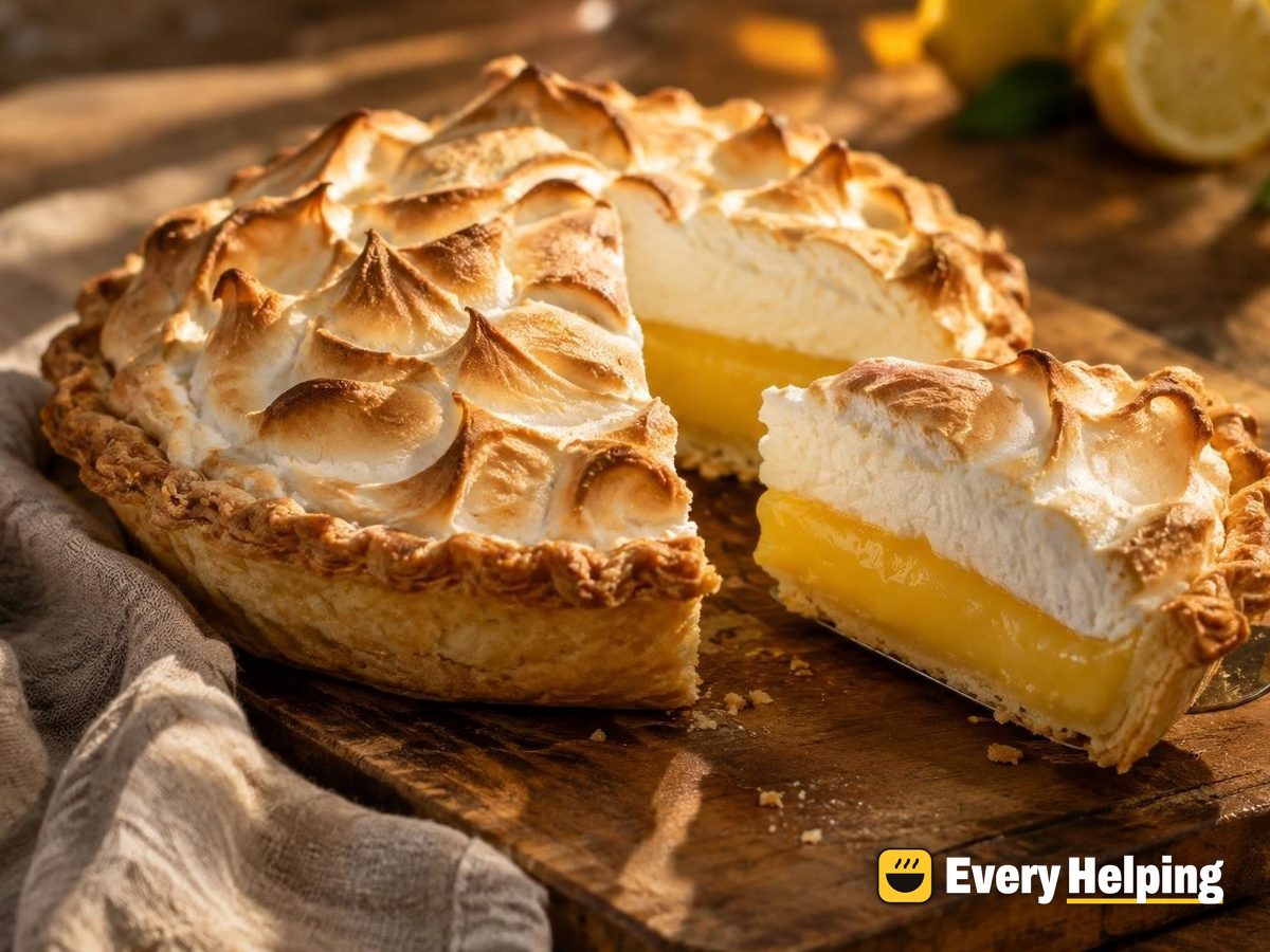 Tall Lemon Meringue Pies