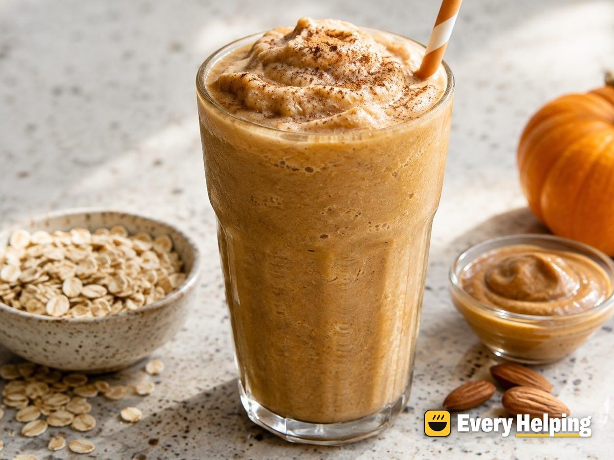 Pumpkin Almond Cold Brew Frappe