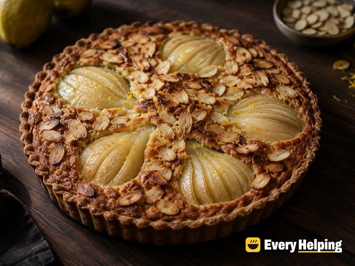 Pear Almond Frangipane Pies