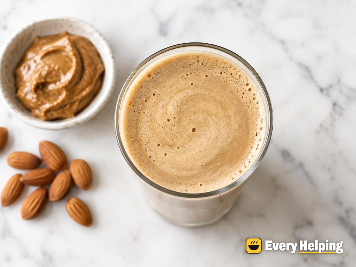 Toasted Almond Butter Soy Café Latte