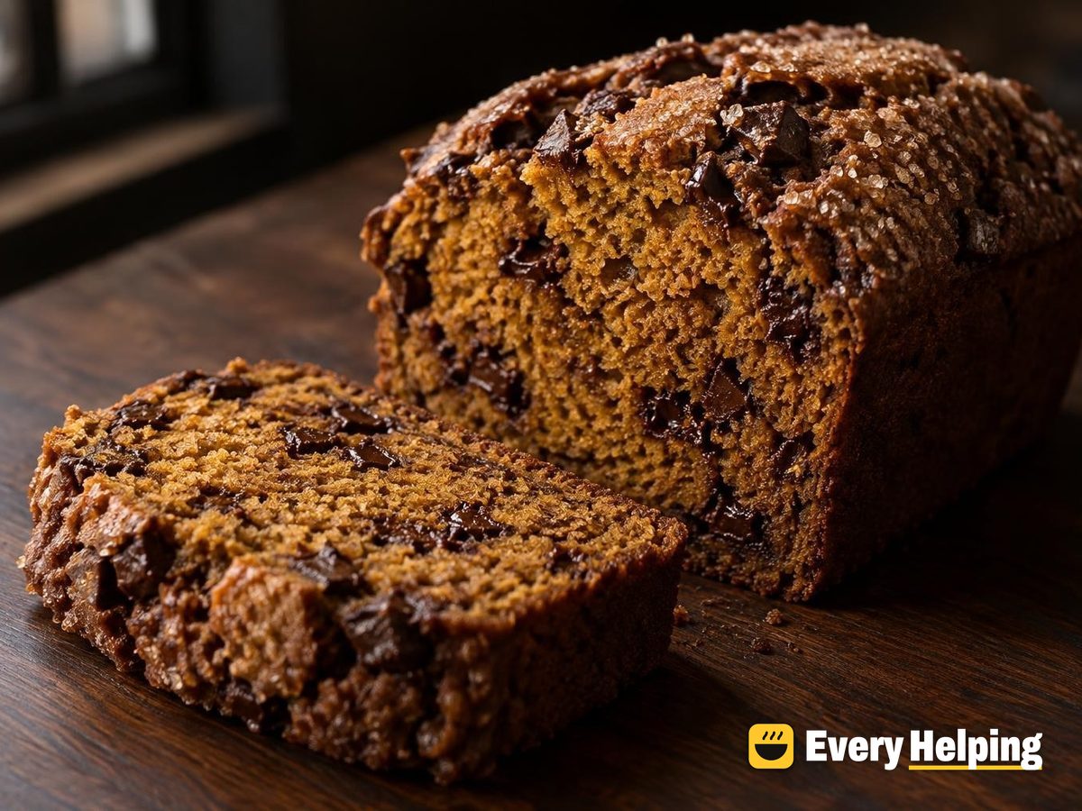 Brown Butter Pumpkin Chocolate Chunk Loaf