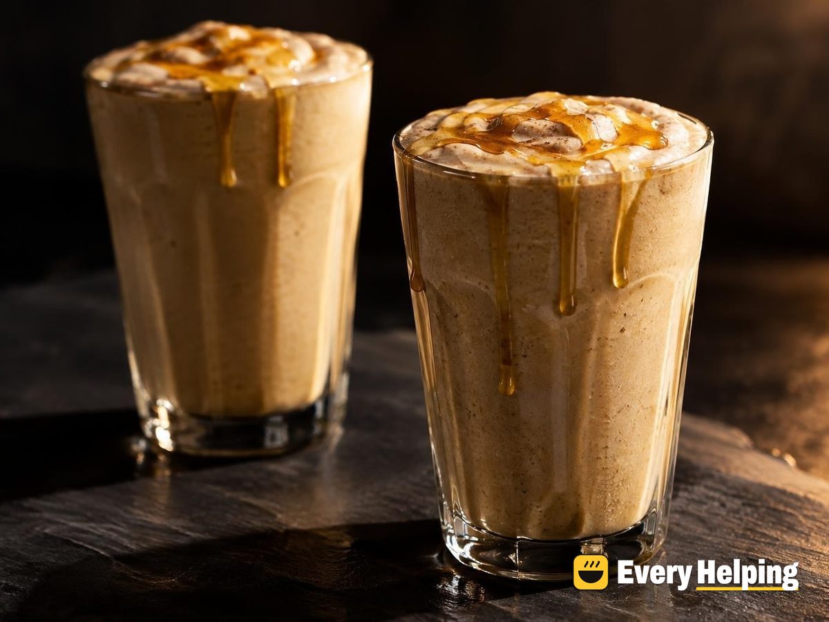 Honey Vanilla Cold Brew Tahini Yogurt Shake