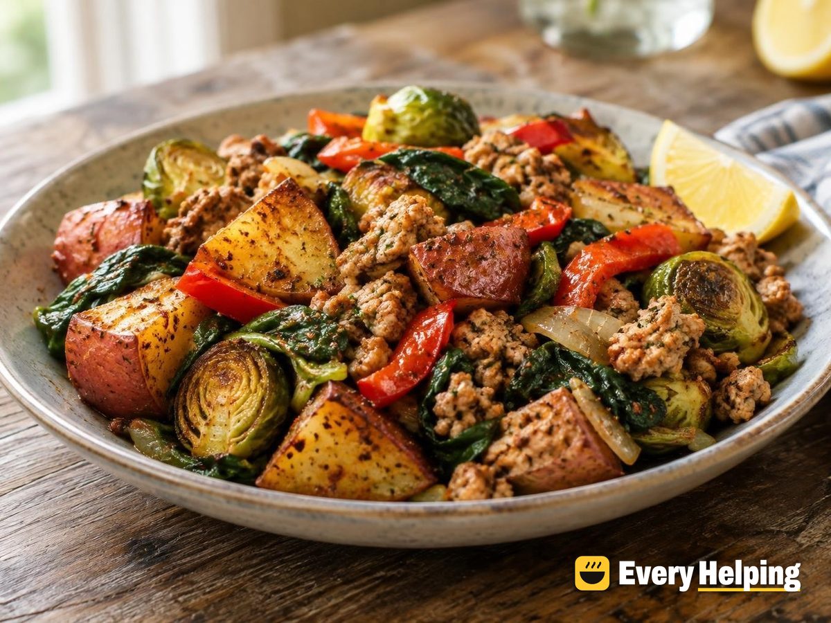 Smoky Turkey and Roasted Potato Harvest Bowls