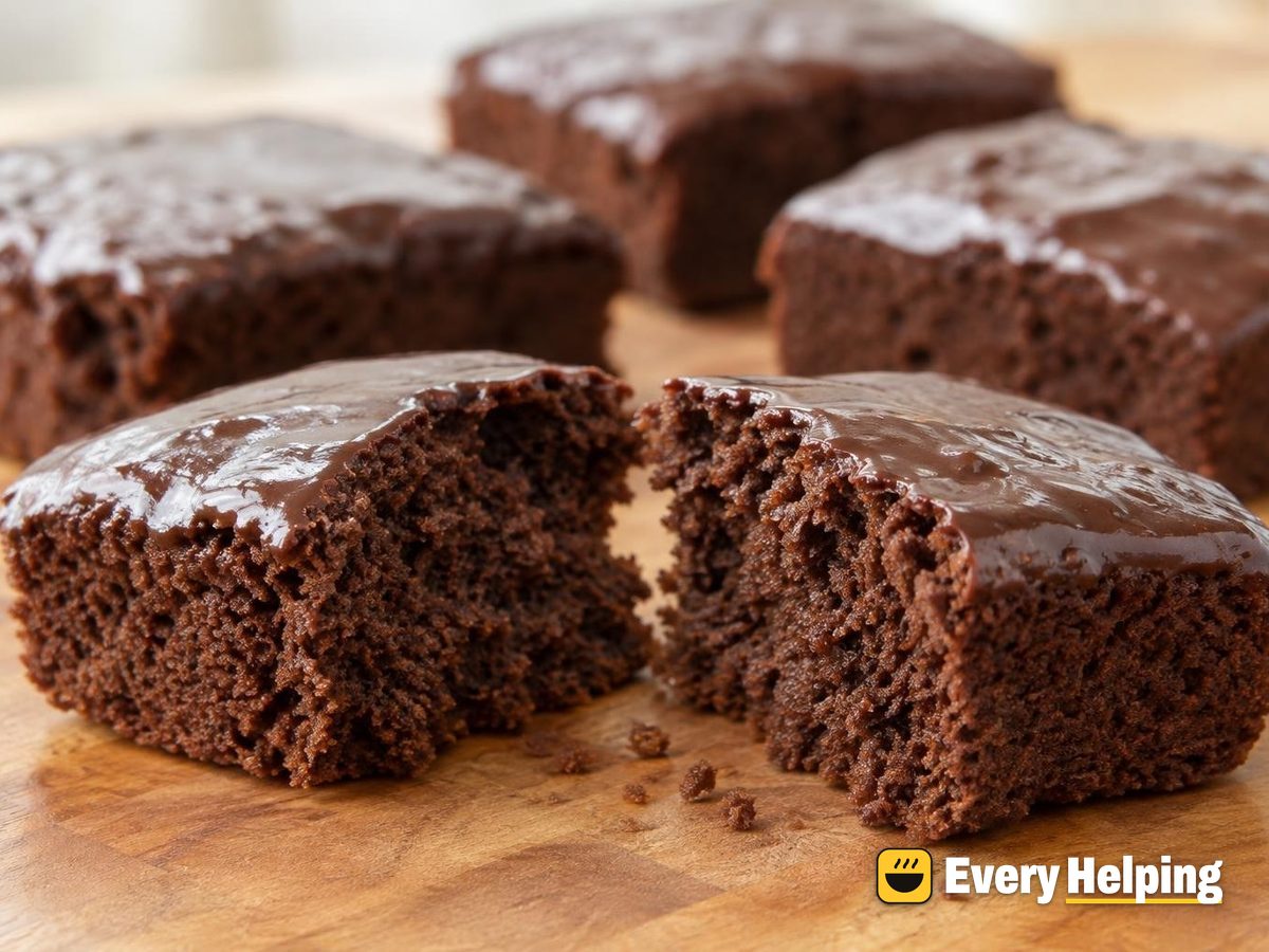 Cakey Buttermilk Cocoa Brownies