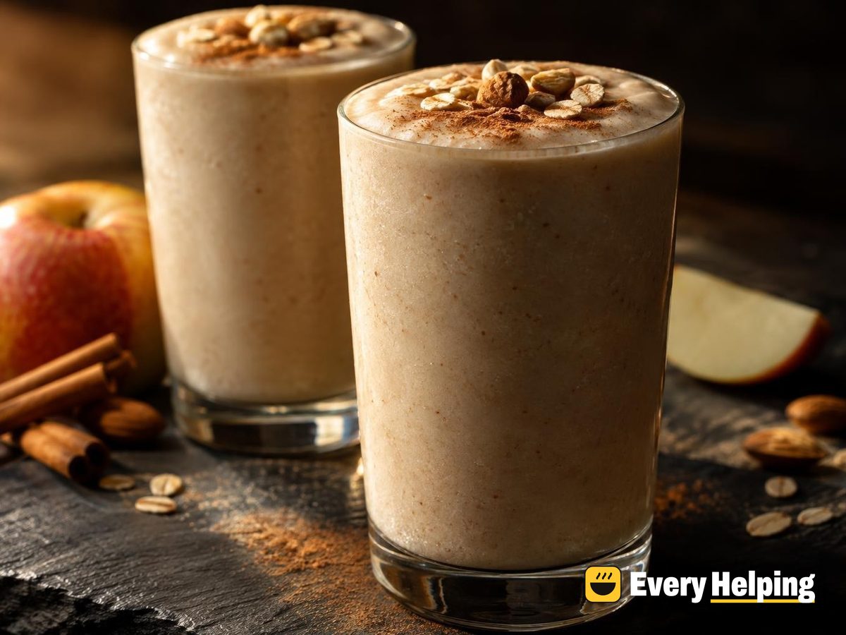 Thick Cinnamon Apple Pie Protein Shake
