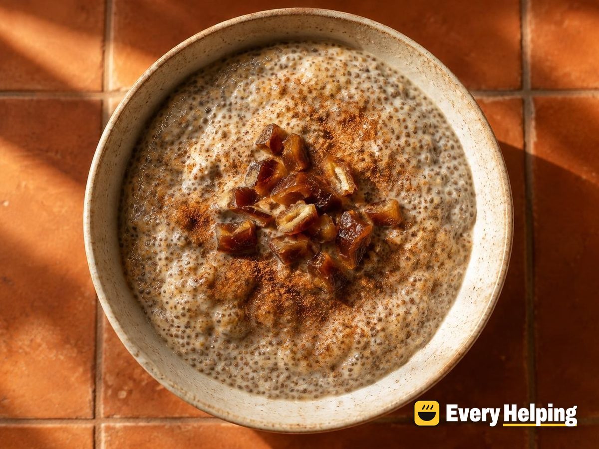 Warm-Spiced Cinnamon Maple Chia Pudding
