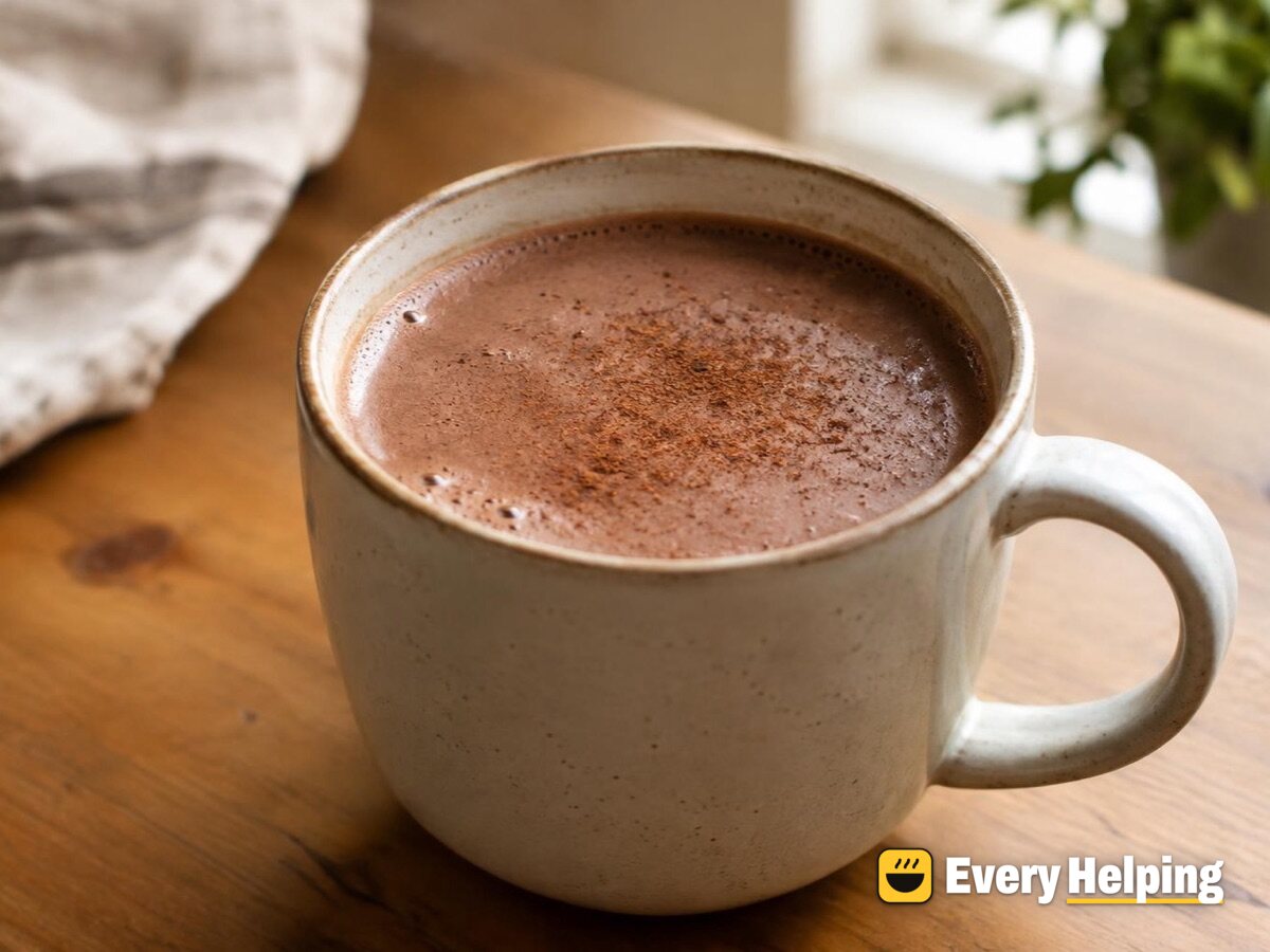 Stovetop maple cinnamon cocoa
