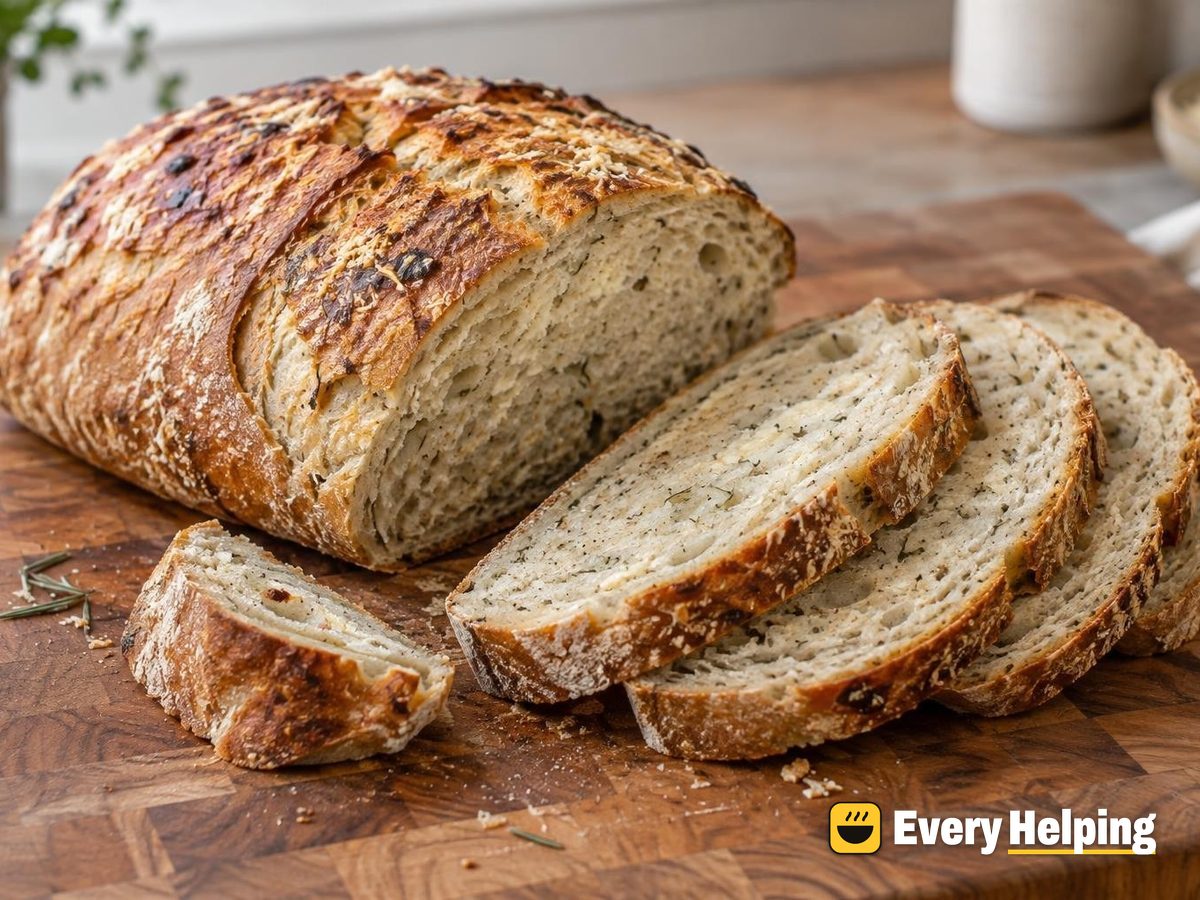Rosemary Parmesan Sourdough Sandwich Batard