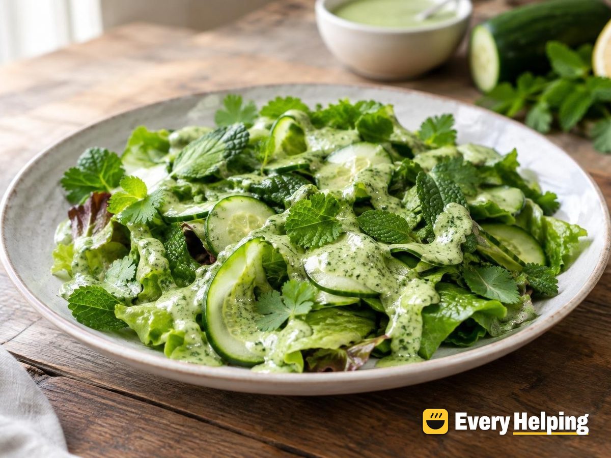 Cucumber Mint Lemon Vinaigrette