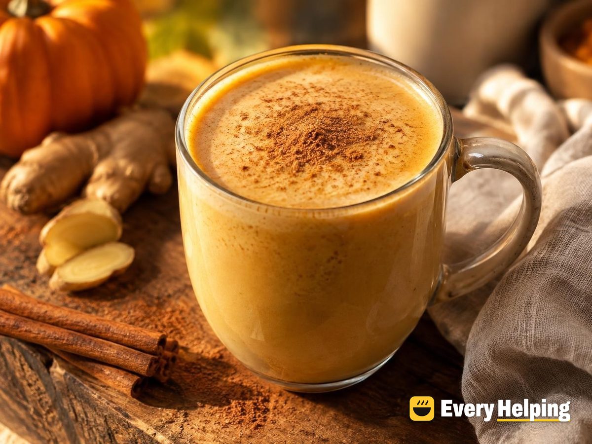 Coconut Pumpkin Spice Cinnamon Steamer
