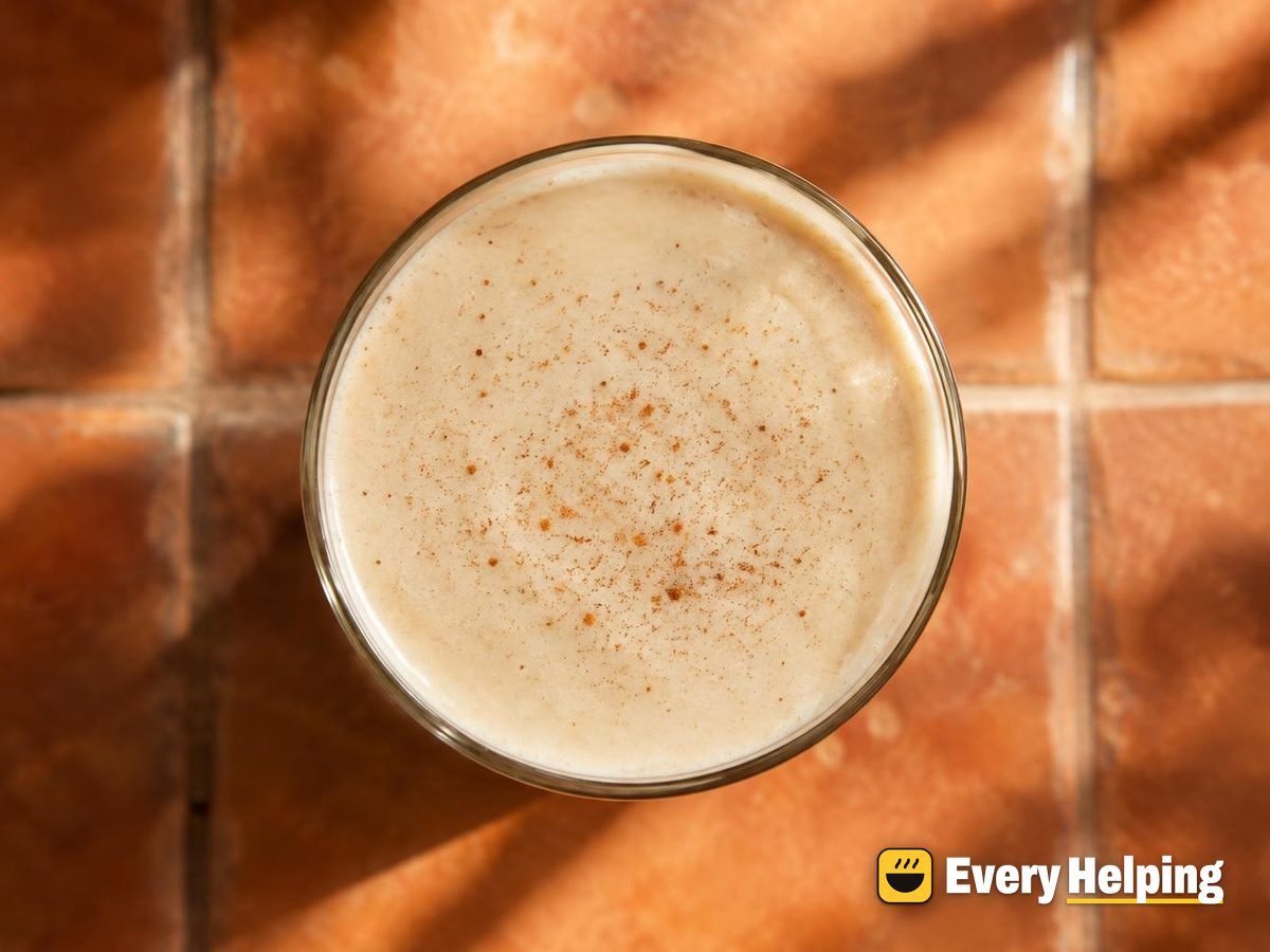 Date-Sweetened Vanilla Almond Milk Lassi
