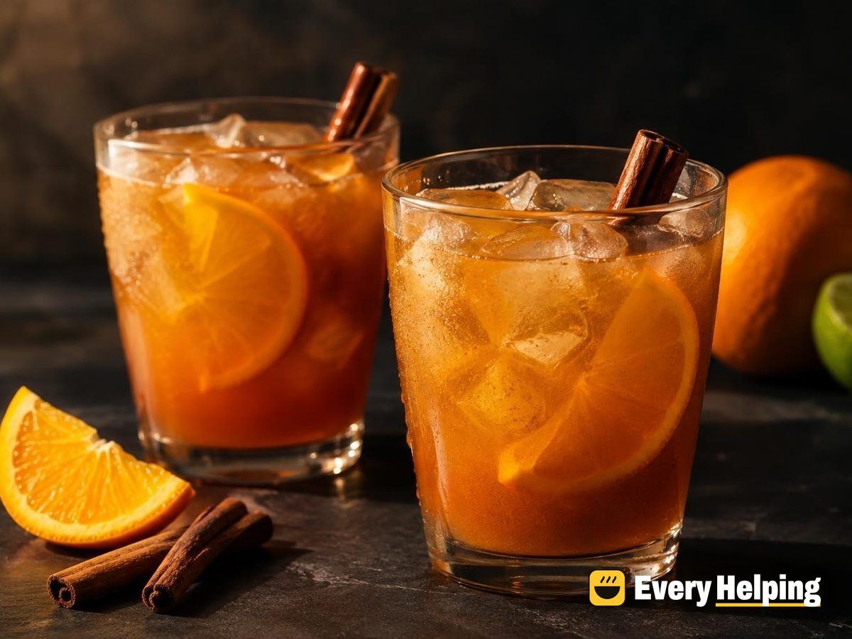 Cinnamon Orange Iced Black Tea
