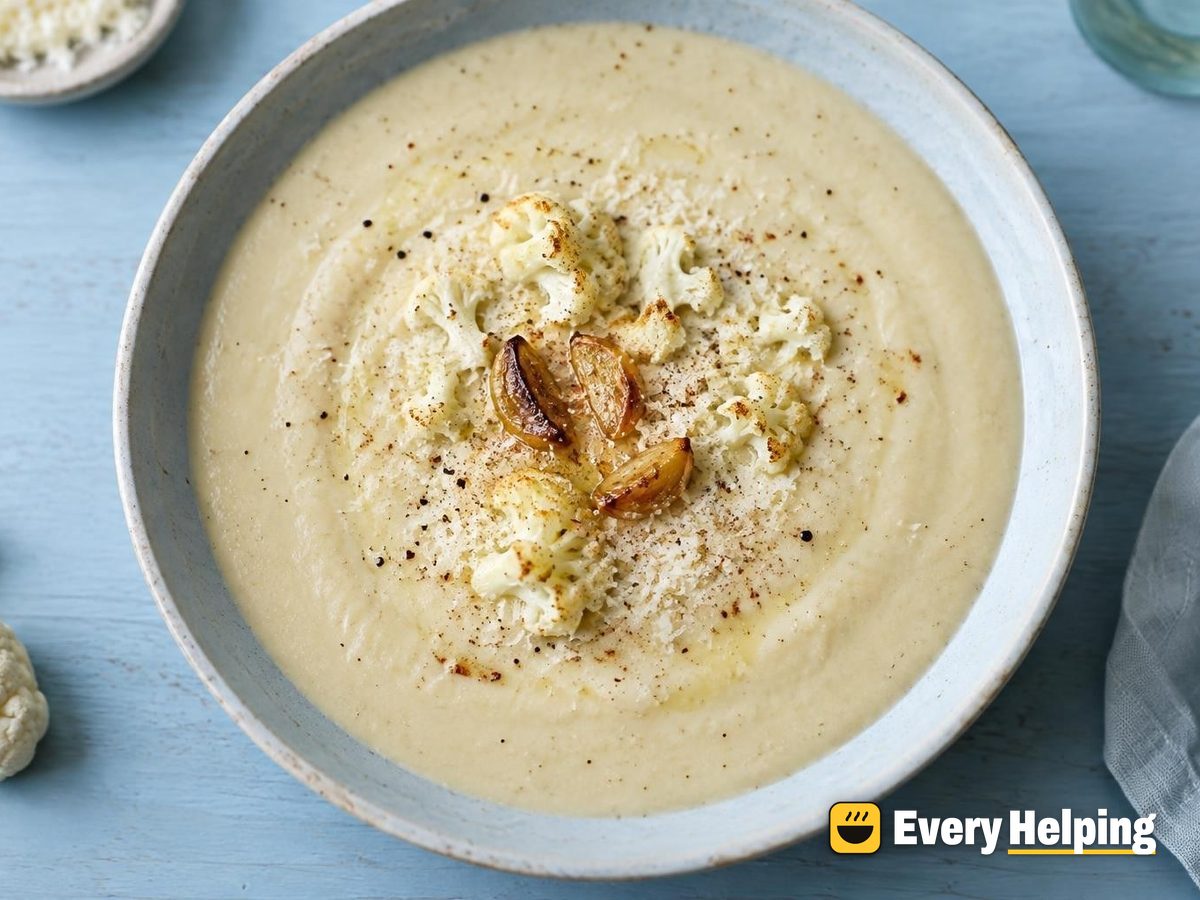 Roasted Garlic Cauliflower Cream Sauce