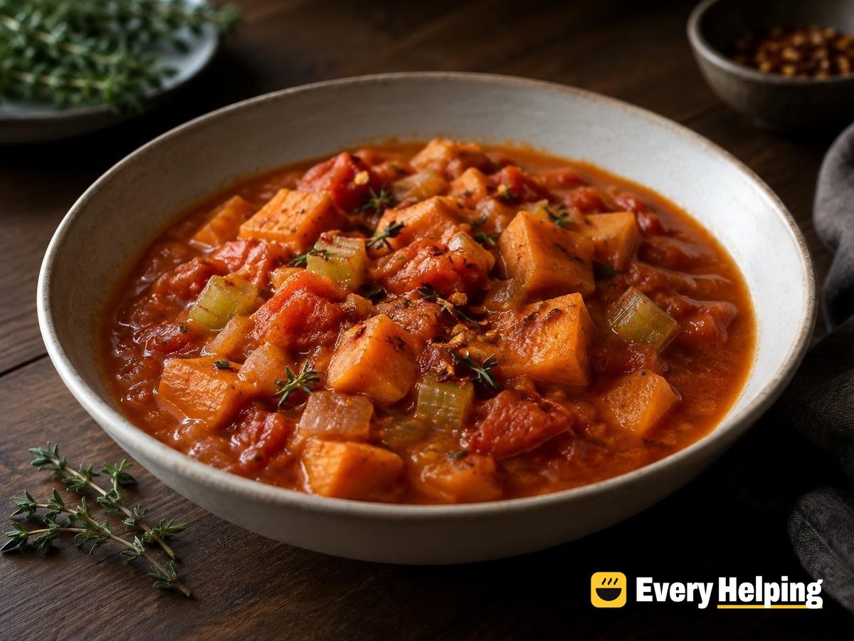 Sweet Potato Thyme Tomato Sauce