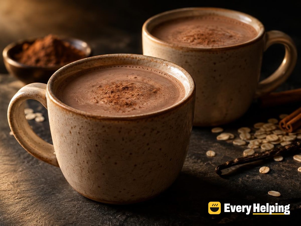 Vanilla Cocoa Oat Milk Steamer