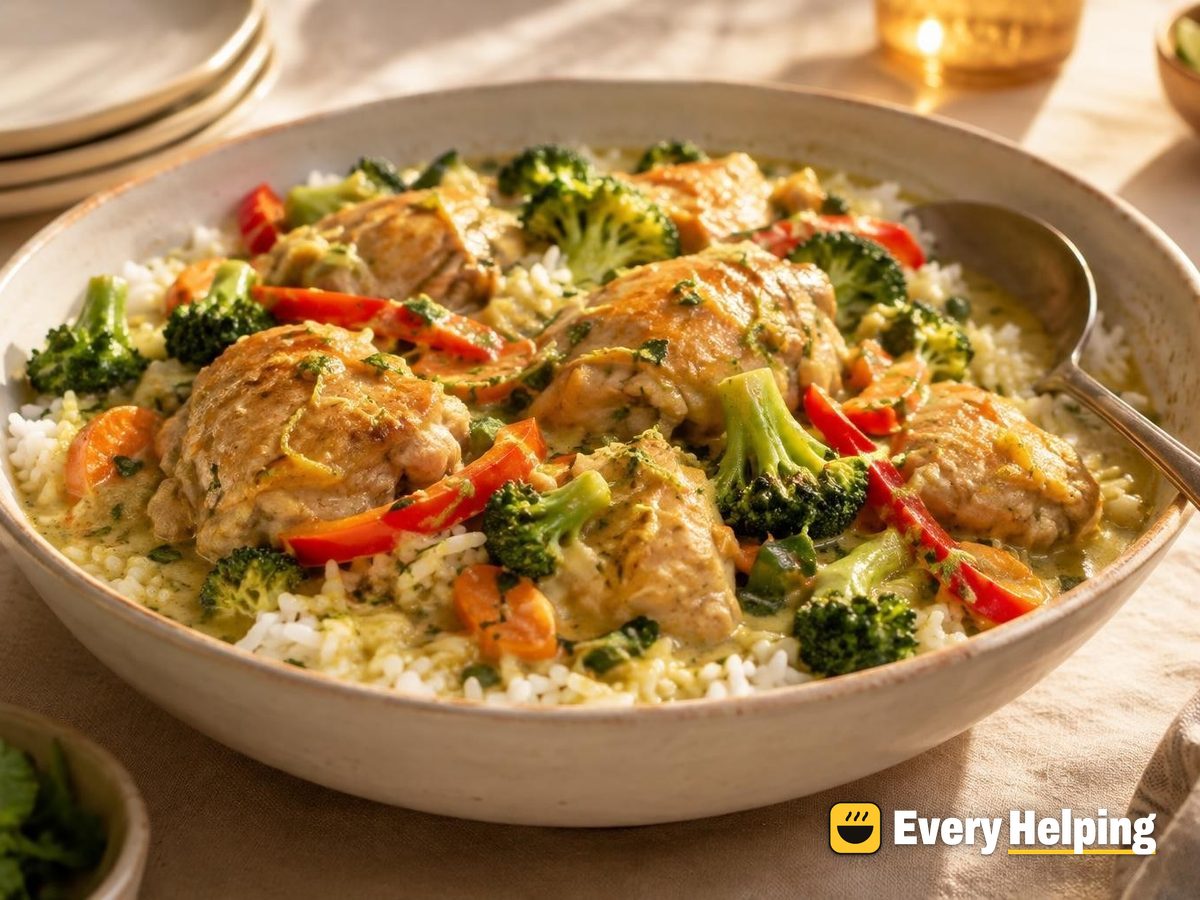 Thai-Style Chicken Thigh Coconut Curry