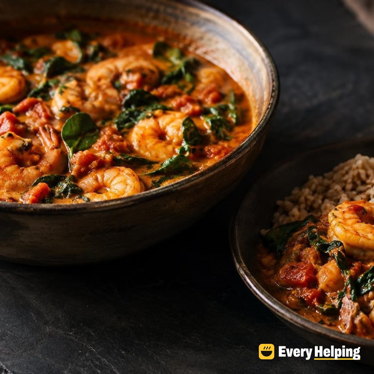 Goan-Style Shrimp Tomato Curry with Coconut