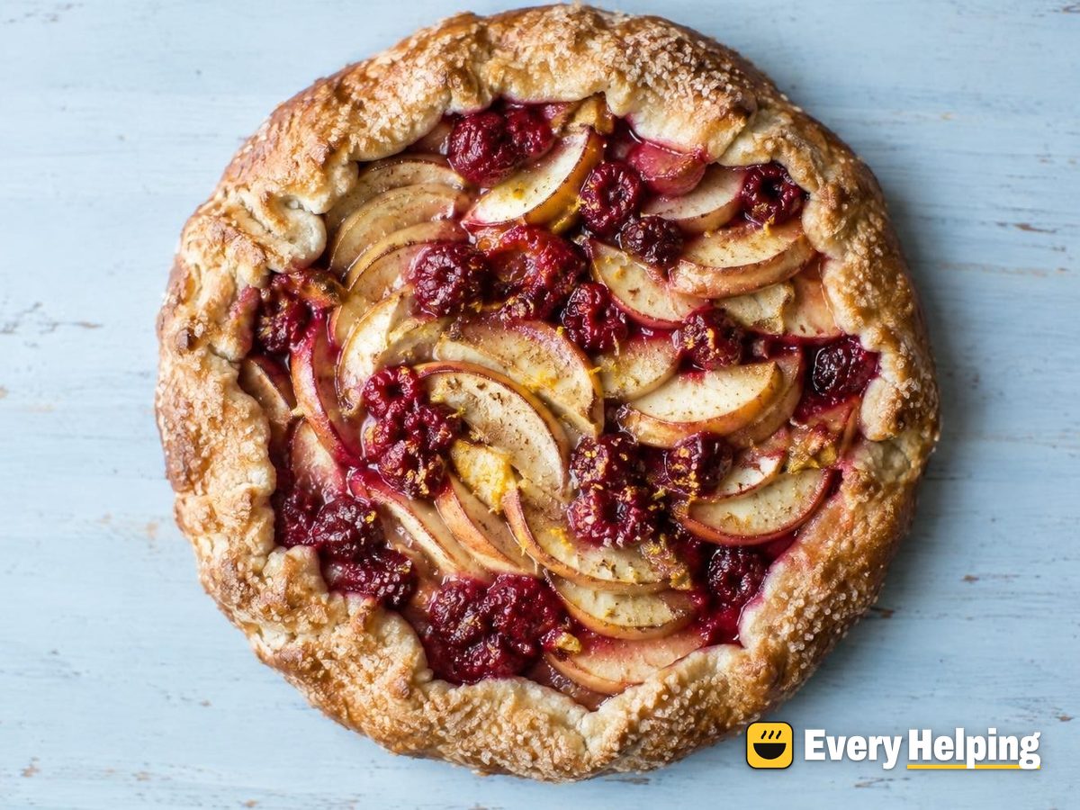 Apple Raspberry Cardamom Tarts with Buttermilk Pastry