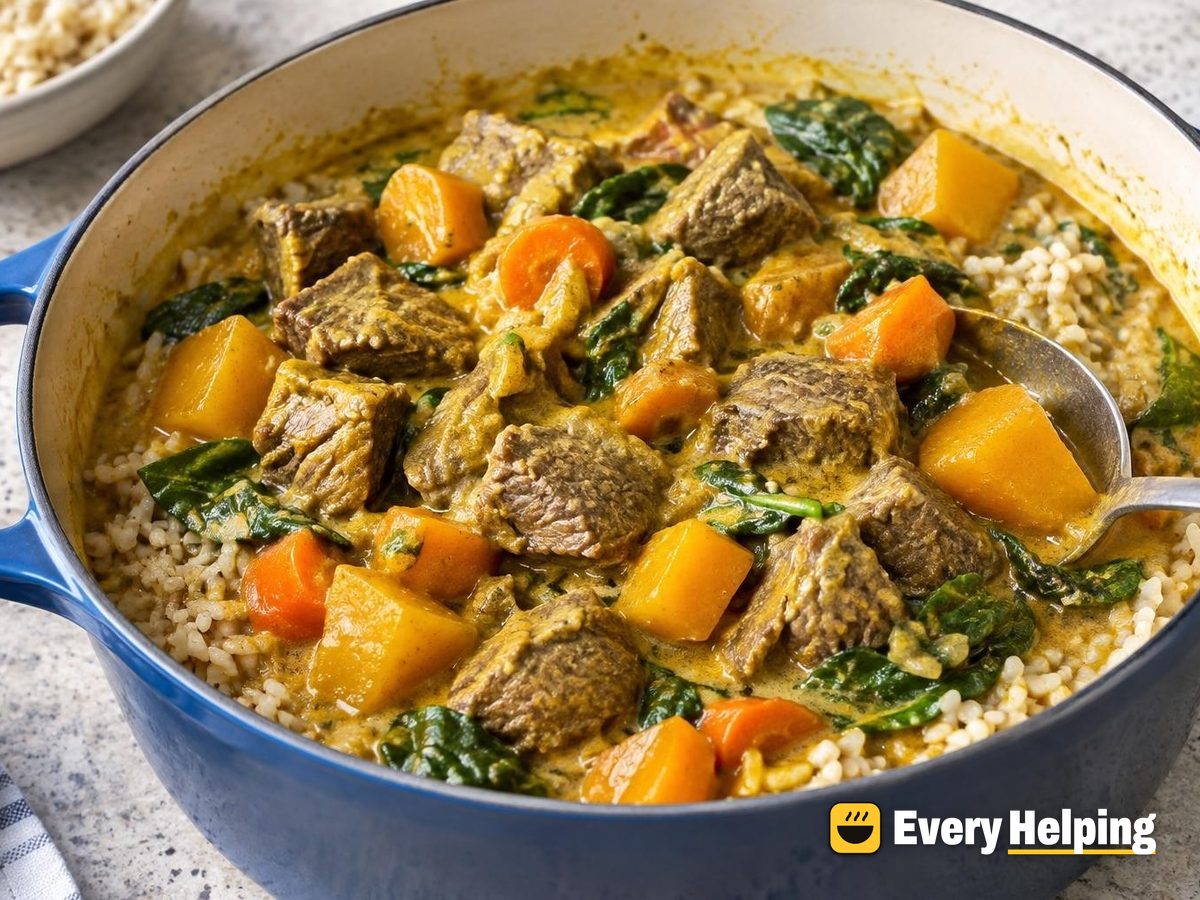 Slow-Braised Beef Chuck Coconut Curry