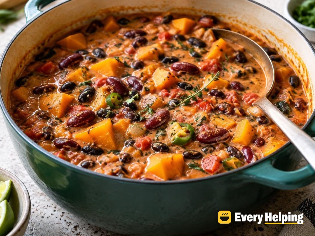 Jamaican-Style Coconut Kidney Bean Chili