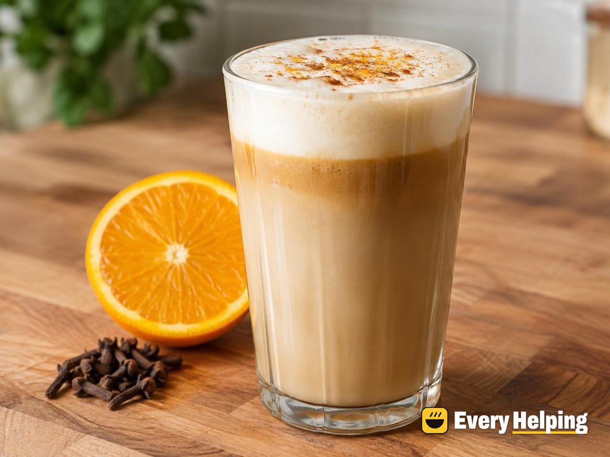 Maple Orange Espresso Skim Latte