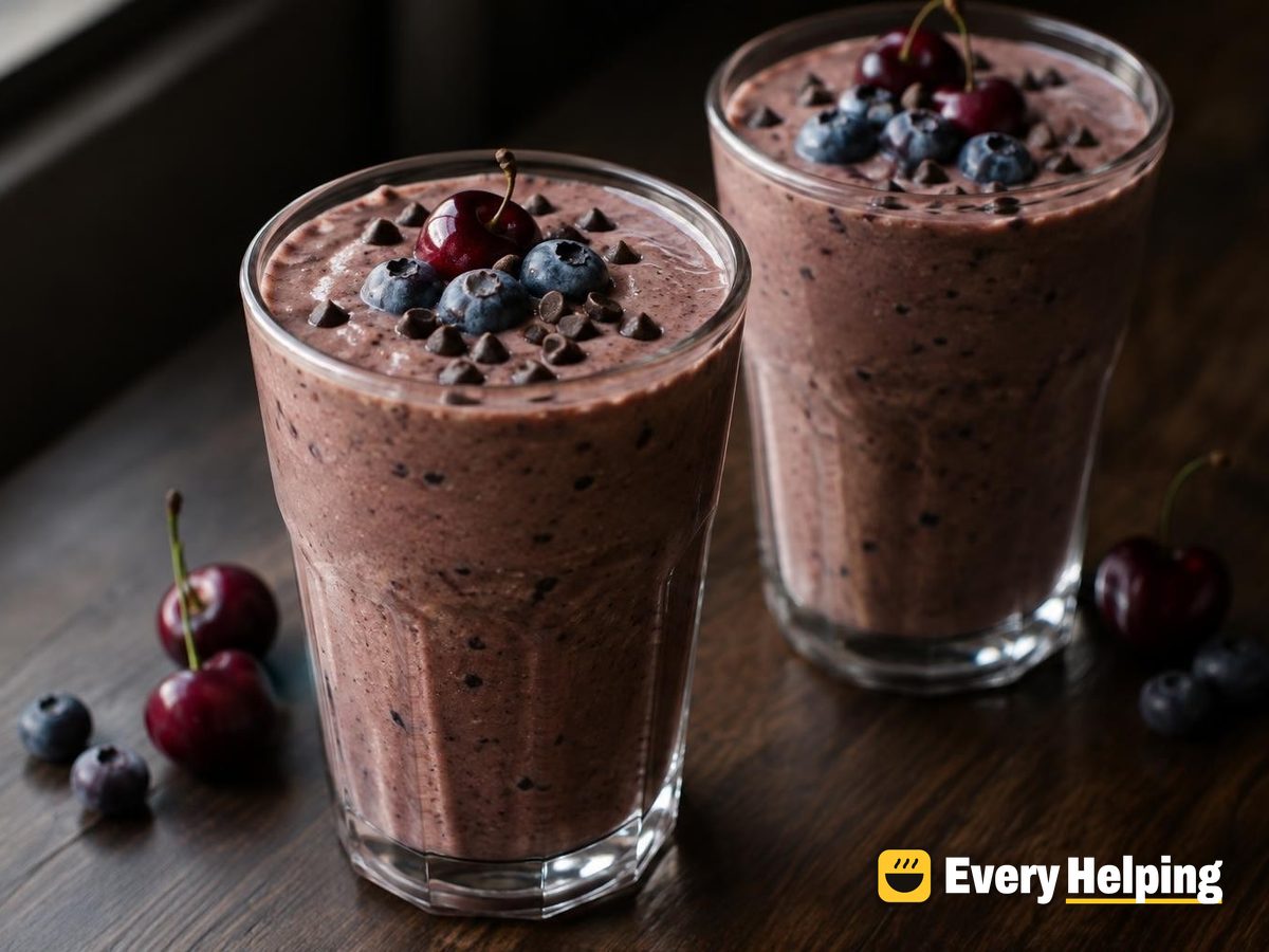 Chocolate Cherry Chip Smoothie
