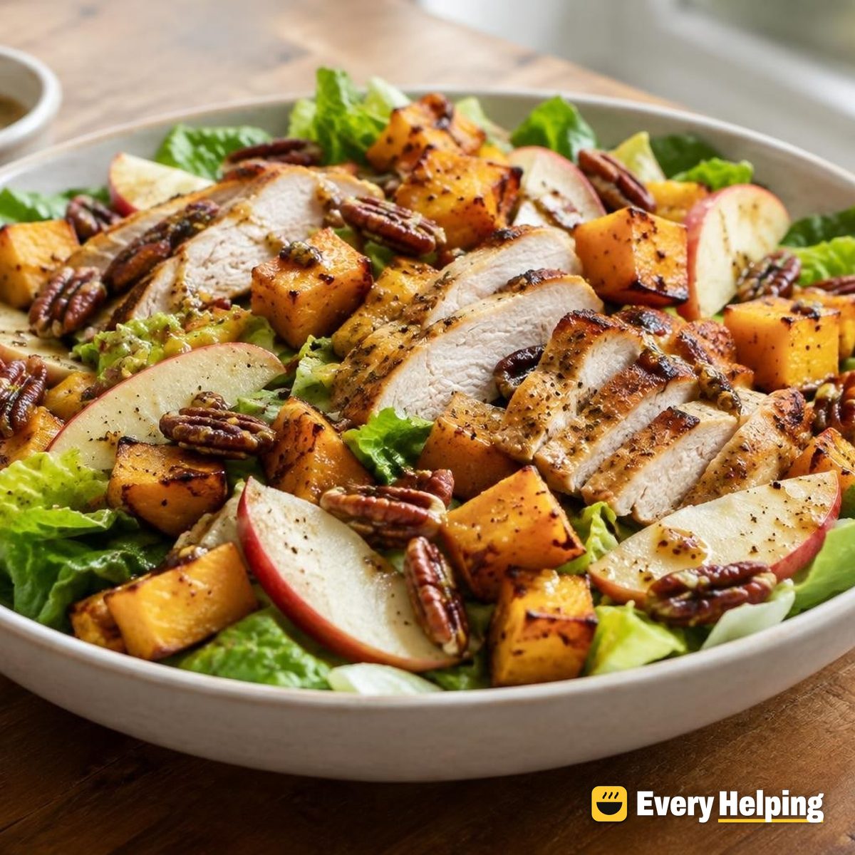 Roasted Chicken, Squash and Apple Harvest Salad