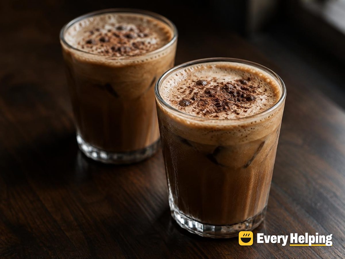 Shaken Peanut Butter Mocha Espresso