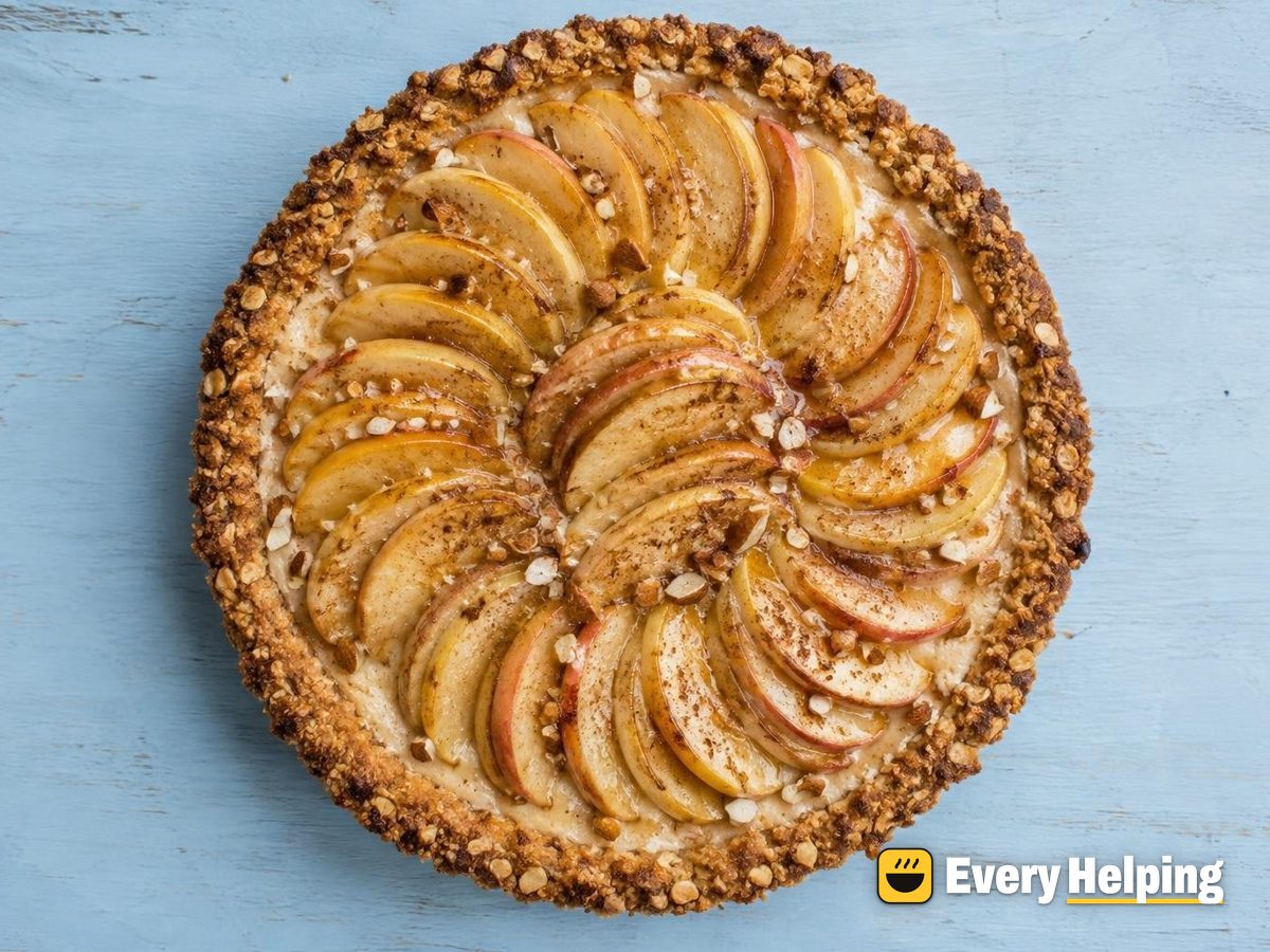 Brown Butter Apple Tarts with Almond Crust