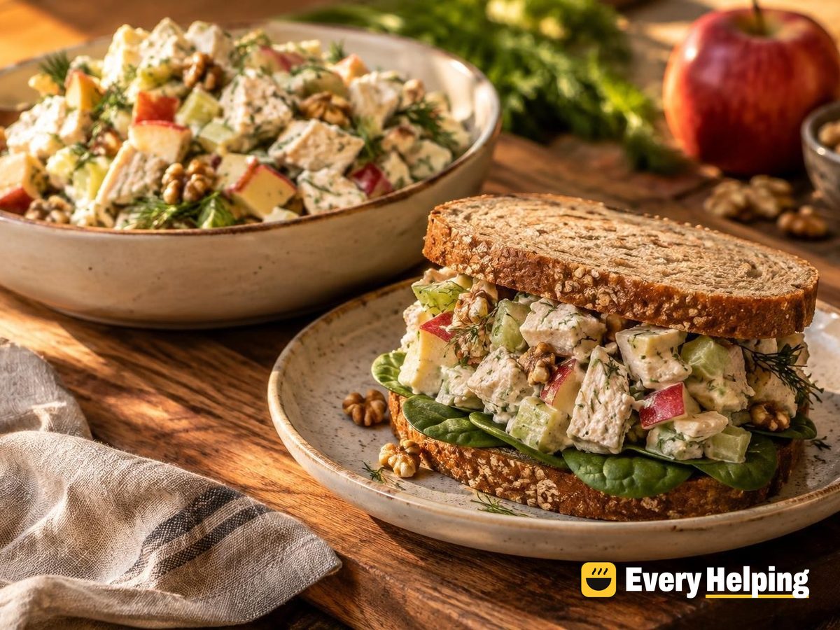 Apple-Walnut Chicken Salad Sandwiches