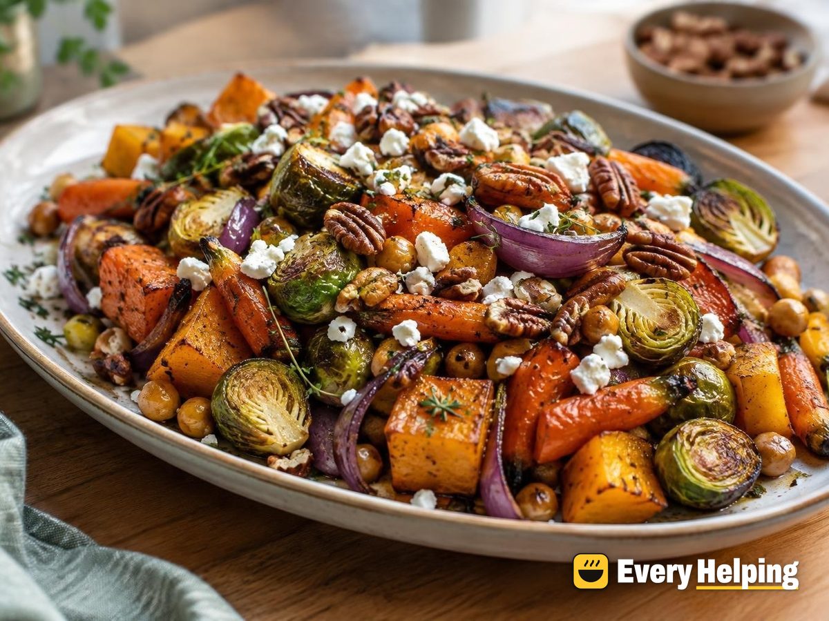 Honey-Thyme Roasted Carrots and Squash